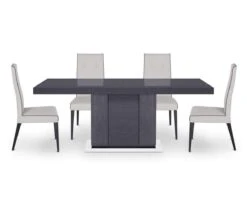 Mondiana Extension Dining Table -Quality Furniture Store A13 MN616 GY 006