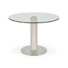 Vispa Round Dining Table 2 Vispa Round Dining Table -Quality Furniture Store C07 1137A 42RND SS 01