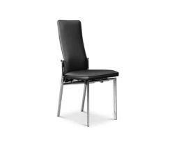 Lykke High Back Dining Chair -Quality Furniture Store C07 18C531 CH BK 03