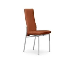 Lykke High Back Dining Chair -Quality Furniture Store C07 18C531 CH BR 04