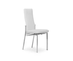 Lykke High Back Dining Chair -Quality Furniture Store C07 18C531 CH WH 03