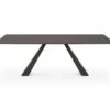 Gunnar 78" Dining Table 1 Gunnar 78" Dining Table -Quality Furniture Store C07 T292 78REC GY BK 001