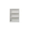 Gammel Low Bookcase - White 1 Gammel Low Bookcase - White -Quality Furniture Store C11 4800 WH 01