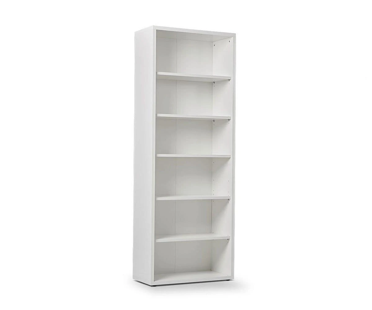 Gammel High Bookcase - White 4 Gammel High Bookcase - White - Image 2