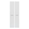 Gammel High Bookcase Door Set 2 Gammel High Bookcase Door Set -Quality Furniture Store C11 4805 WH 001 1