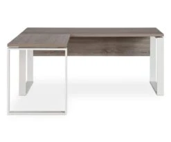 Gammel Return Desk 9 Gammel Return Desk -Quality Furniture Store C11 4808 GY 003