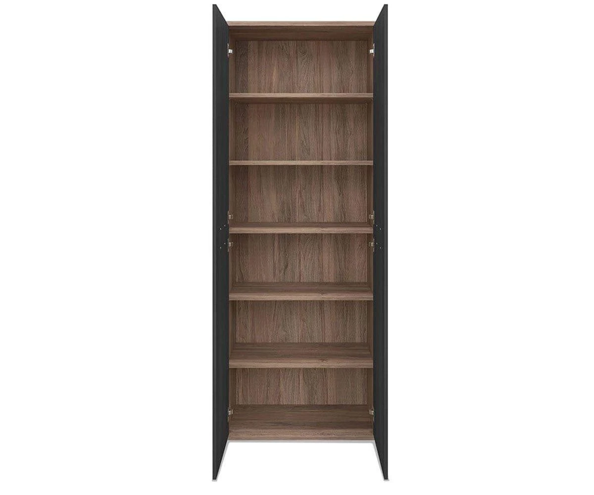 Arren High Bookcase With Doors 8 Arren High Bookcase With Doors - Image 6