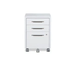 Gammel Mobile File Pedestal - White