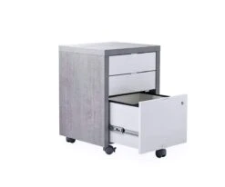 Sten Mobile File Pedestal 11 Sten Mobile File Pedestal -Quality Furniture Store C11 CT4847 WH 04
