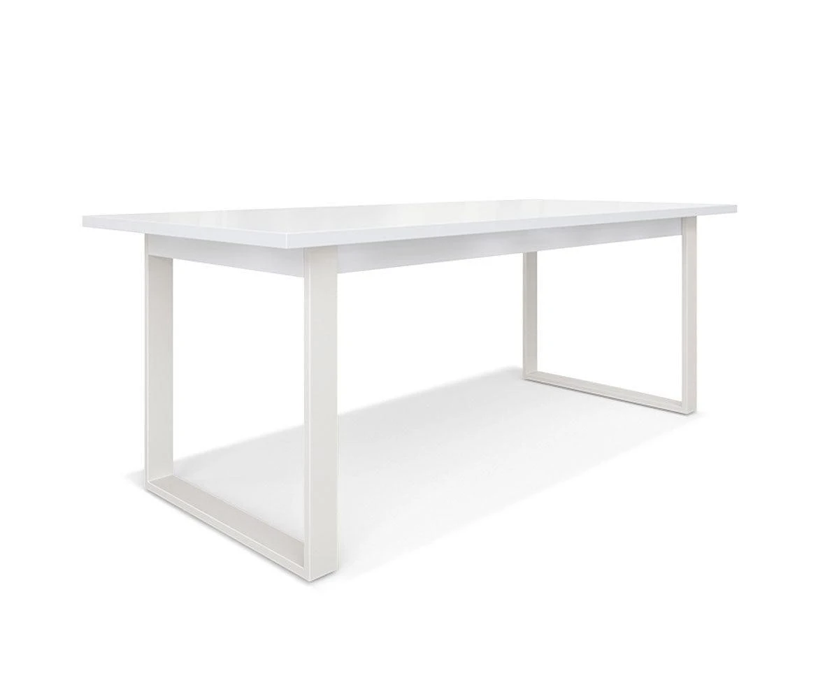 Gammel 79" Dining Table - White 4 Gammel 79" Dining Table - White - Image 2