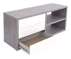 Sten 60" Desk With Storage Return 19 Sten 60" Desk With Storage Return -Quality Furniture Store C11 SSR9655 WH 007 CC