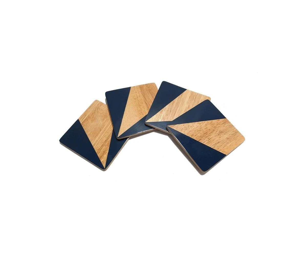 Color Block Coaster Set 6 Color Block Coaster Set - Image 4