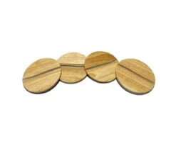 Quality Furniture Store -Quality Furniture Store C57 WoodenChannelCoasterSet C57 RD25 21N