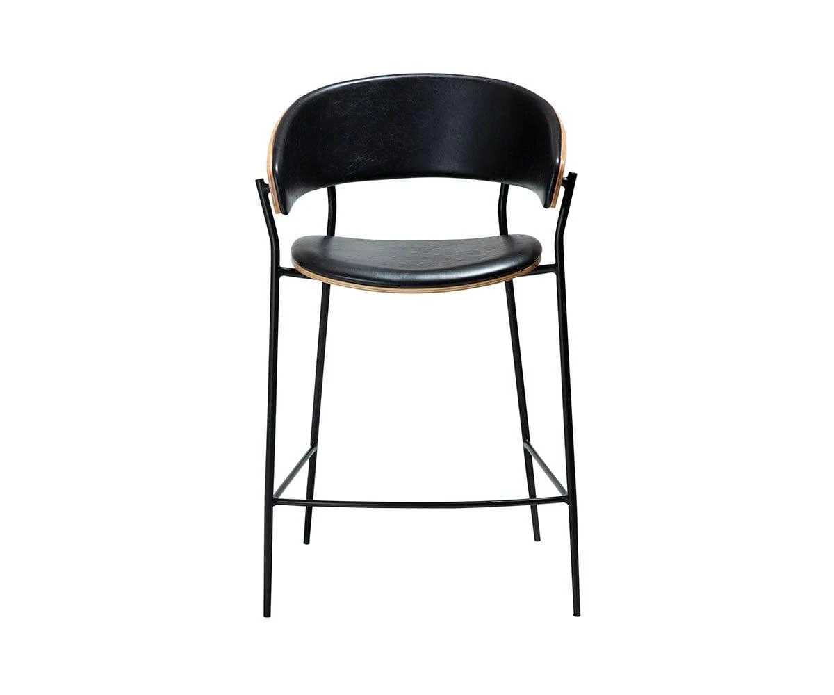 Crib Leather Counter Stool 4 Crib Leather Counter Stool - Image 2