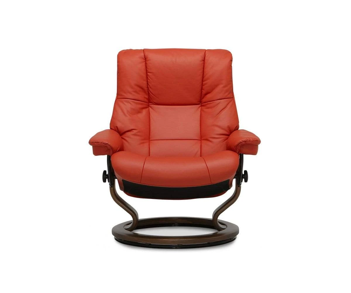 Stressless® Mayfair Recliner & Ottoman With Classic Base 8 Stressless® Mayfair Recliner & Ottoman With Classic Base - Image 6