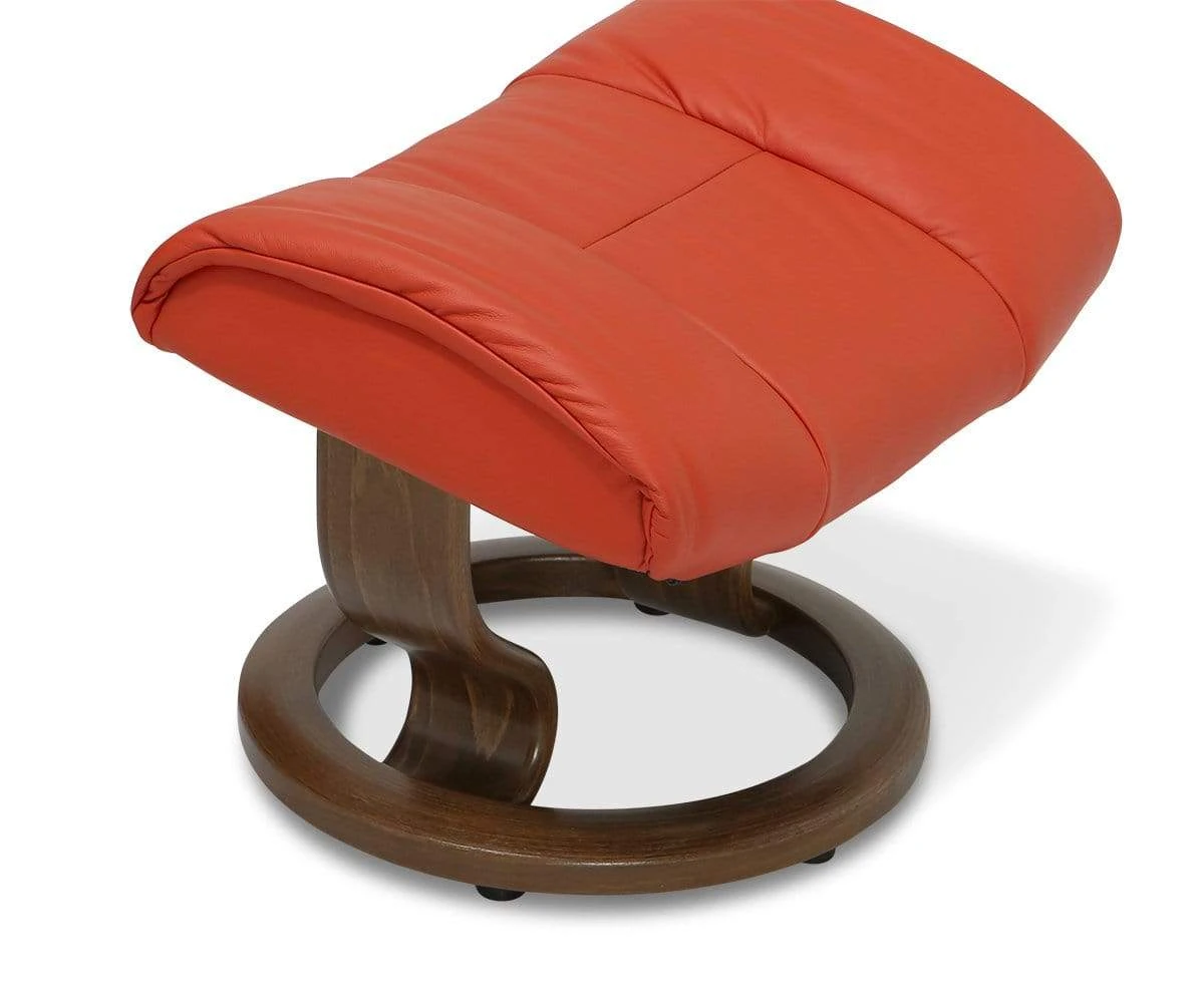 Stressless® Mayfair Recliner & Ottoman With Classic Base 15 Stressless® Mayfair Recliner & Ottoman With Classic Base - Image 13