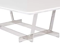 Sieva Rectangle Coffee Table -Quality Furniture Store H05 0000 H05 248D COF WH 04