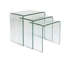 Reese Nest Of Tables 11 Reese Nest Of Tables -Quality Furniture Store H05 ITL NEST GLS 2 upd