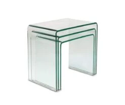 Reese Nest Of Tables 12 Reese Nest Of Tables -Quality Furniture Store H05 ITL NEST GLS 3 upd