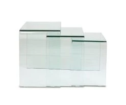 Reese Nest Of Tables 14 Reese Nest Of Tables -Quality Furniture Store H05 ITL NEST GLS 5 upd