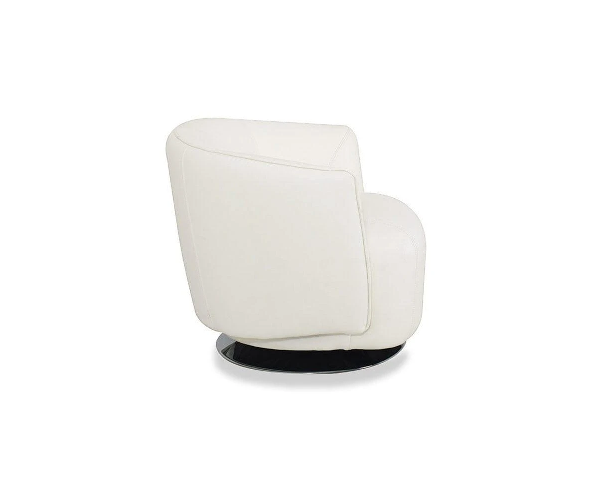 Elena Leather Swivel Chair 5 Elena Leather Swivel Chair - Image 3