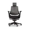 Wau Desk Chair - Black -Quality Furniture Store M03 17609MB BK 001
