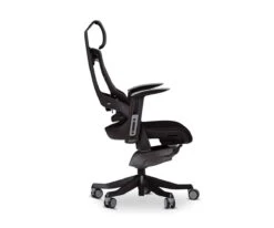 Wau Desk Chair - Black 9 Wau Desk Chair - Black -Quality Furniture Store M03 17609MB BK 003