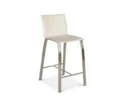 Jelena Counter Stool - White 8 Jelena Counter Stool - White -Quality Furniture Store M18 15JELENA CTR WH 02 8cd1ddf5 1bd0 4726 baf9 309df8c8b69e