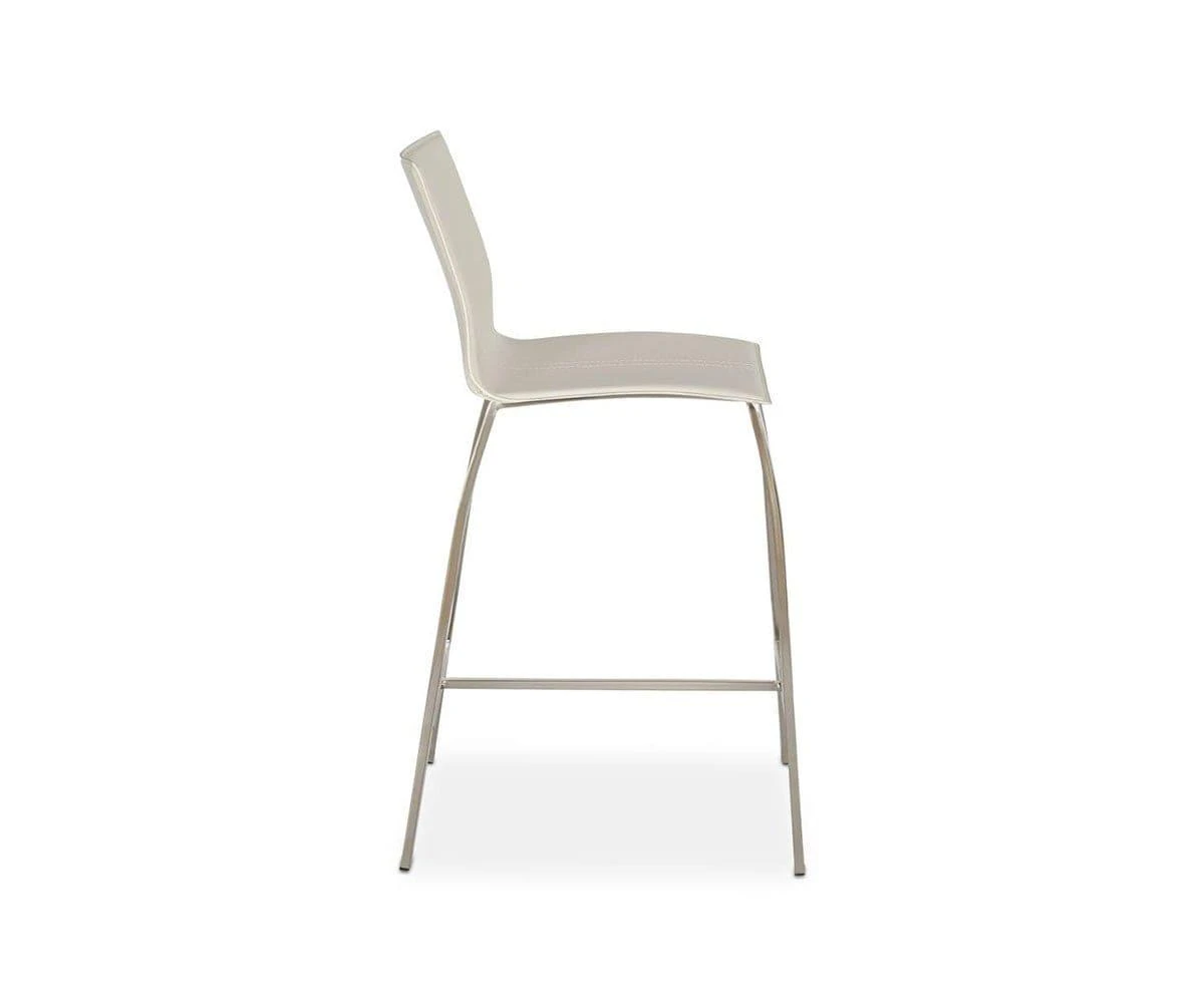 Jelena Counter Stool - White 6 Jelena Counter Stool - White - Image 4