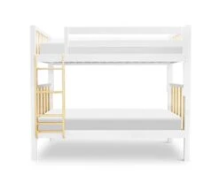 Rowan Twin-Over-Twin Bunk Bed -Quality Furniture Store M53 800161TT N WH