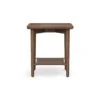 Haron End Table With Leather Shelf 1 Haron End Table With Leather Shelf -Quality Furniture Store P31 Haron end table 01