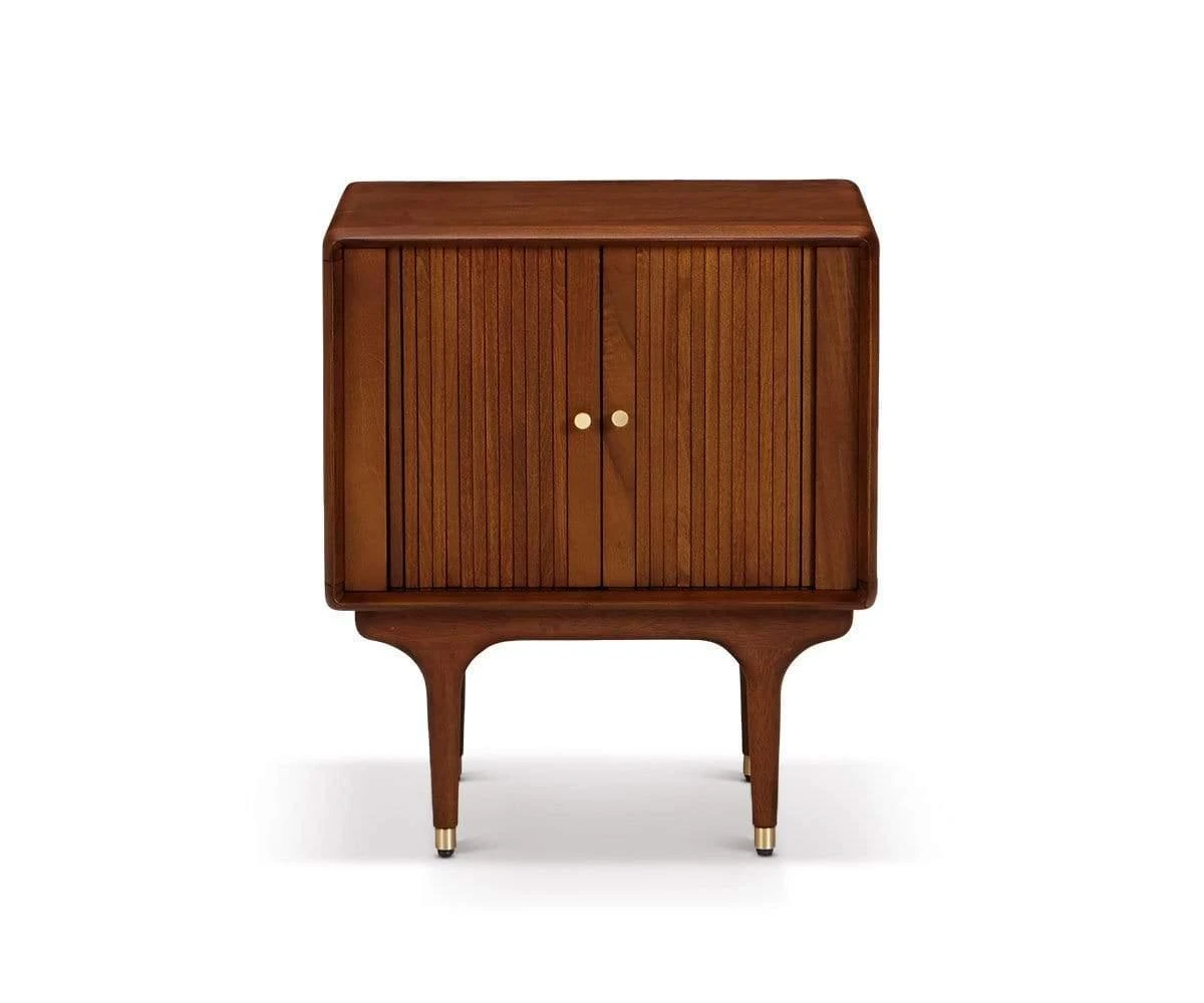 Hendrick Tambour Nightstand 3 Hendrick Tambour Nightstand